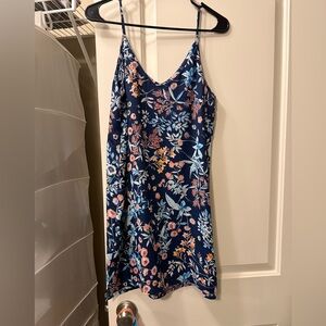 Floral Print Sleeveless Dress